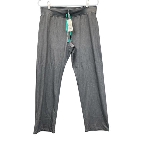 Figs Technical Pants Womens Large Gray T21004P Stretch Scrub Medical - Picture 3 of 12